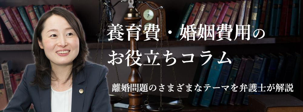 養育費・婚姻費用のお役立ちコラム離婚問題のさまざまなテーマを弁護士が解説