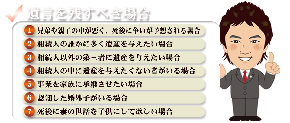 弁護士による遺言110番